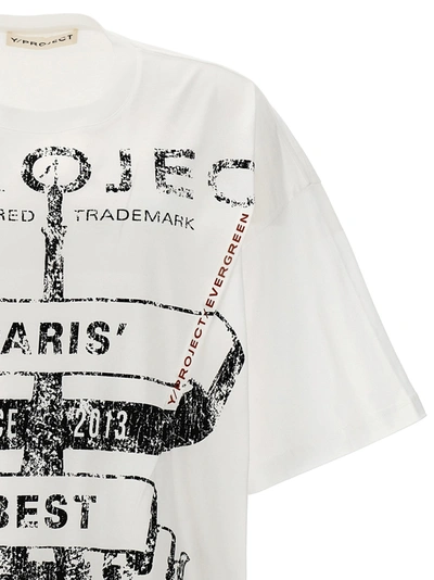 Shop Y/project Evergreen Paris T-shirt White