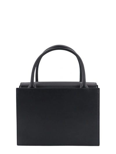 Shop Dolce & Gabbana Leather Handbag With Dg Logo