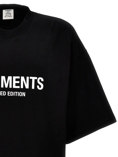 Shop Vetements Limited Edition T-shirt White/black