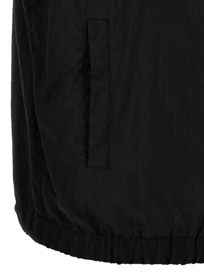 Shop Dolce & Gabbana Logo Reversible Vest Gilet Black