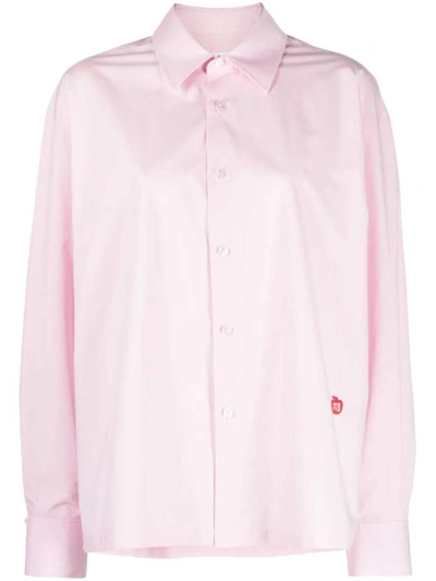 Shop Alexander Wang Shirts In Light Pink