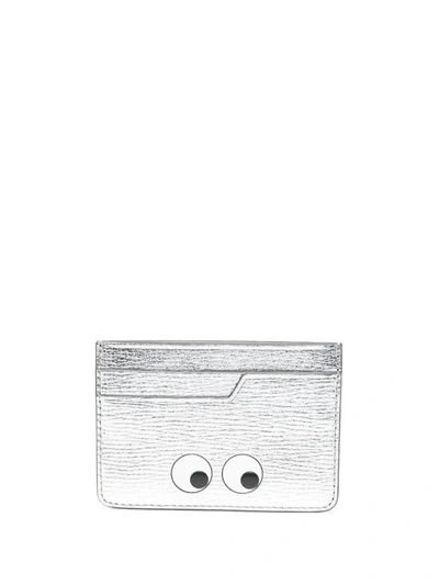 Shop Anya Hindmarch Wallets In Silver