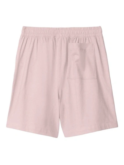 Shop Burberry Shorts In Cameo