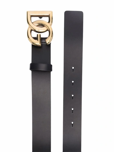 Shop Dolce & Gabbana Belts In Black