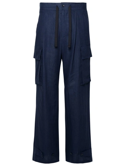 Shop Dolce & Gabbana Cargo Pants In Blue