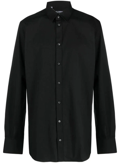 Shop Dolce & Gabbana Shirts In Black