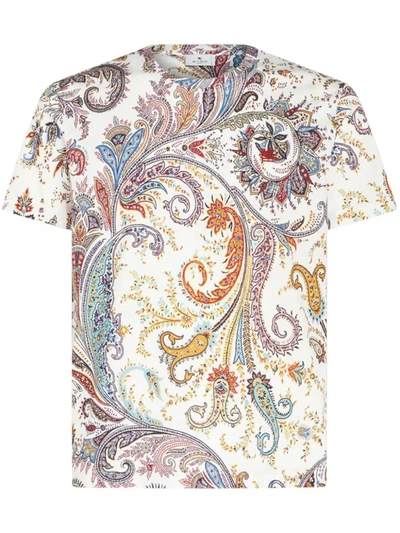 Shop Etro T-shirts And Polos In White