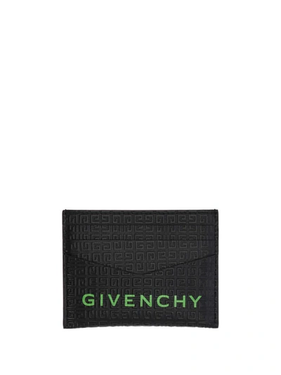Shop Givenchy Wallets In Black/green
