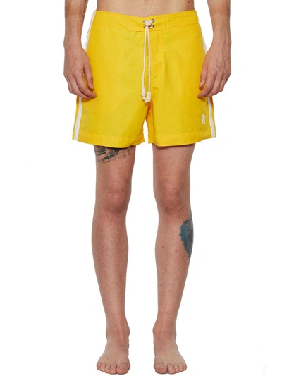 Shop Palm Angels Beachwear In Yellow
