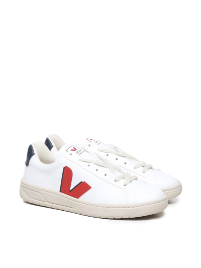 Shop Veja Urca Cwl Sneakers In White, Blue, Red
