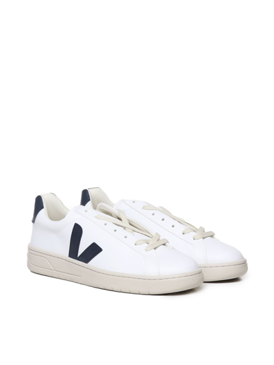 Shop Veja Sneakers With Logo In White, Blue