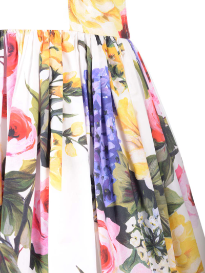Shop Dolce & Gabbana Bustier Mini Dress In Multicolor