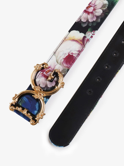 Shop Dolce & Gabbana Dg Girls Belt In Multicolor
