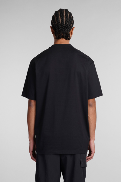 Shop Y-3 T-shirt In Black Cotton