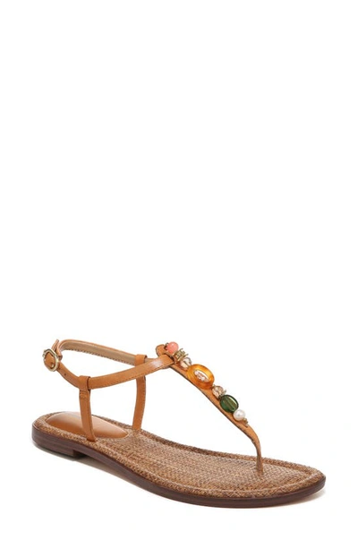 Shop Sam Edelman Gigi Retro Sandal In Natural Custom