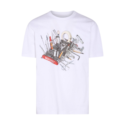 Shop Market White Cotton Tools Of The Trade T-shirt