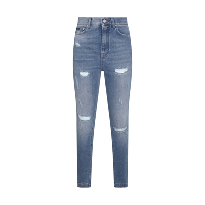 Shop Dolce & Gabbana Light Blue Jeans