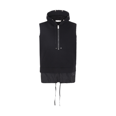 Shop Alyx Black Cotton Vest Casual Jacket