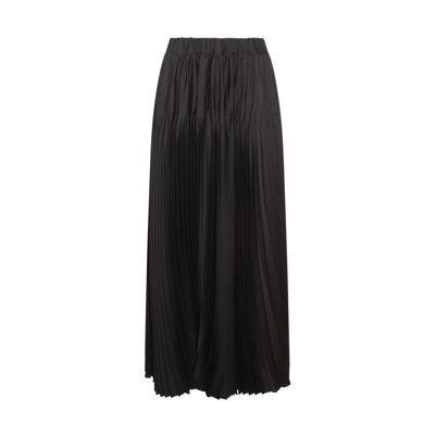 Shop Fabiana Filippi Black Skirt In Nero