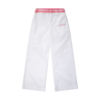 Shop Missoni White Cotton Pants
