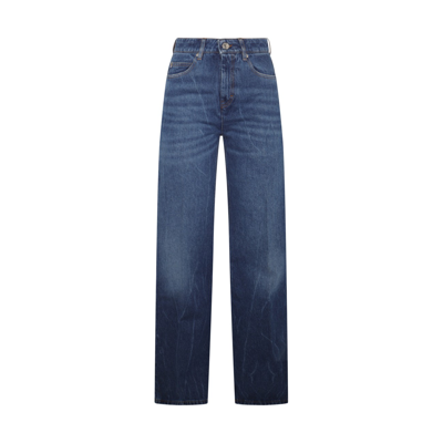 Shop Ami Alexandre Mattiussi Blue Denim Jeans