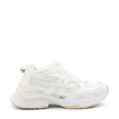 Shop Ash Off White Race Sneakers In Off Wht/wht/wht