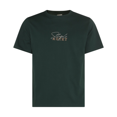 Shop Autry Green Cotton T-shirt