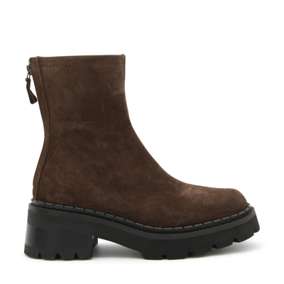Shop By Far Bear Suede Boots
