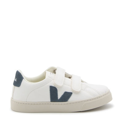 Shop Veja Extra White And California Leather Esplar Sneakers In Extra White/california