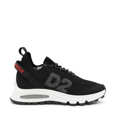Shop Dsquared2 Black Run Ds2 Sneakers