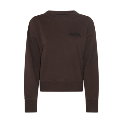 Shop Isabel Marant Black Cotton Blend Sweatshirt