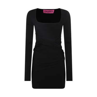 Shop Gauge81 Black Mini Dress