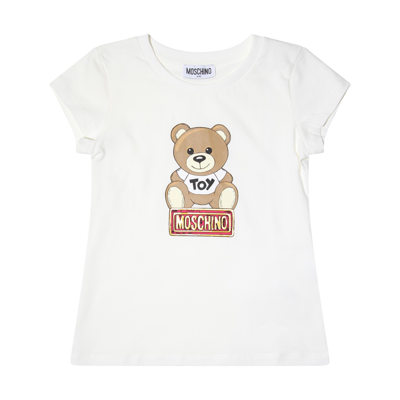 Shop Moschino Cloud Cotton Teddy Bear T-shirt