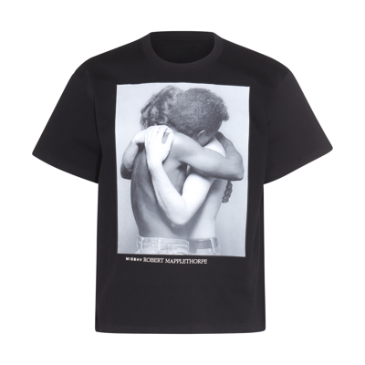 Shop Misbhv Black Cotton T-shirt
