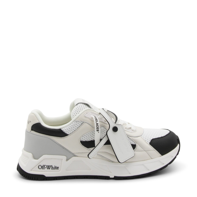 Shop Off-white Black And White Kick Off Sneakers