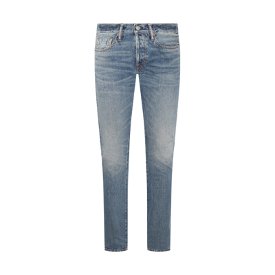 Shop Tom Ford Blue Denim Jeans