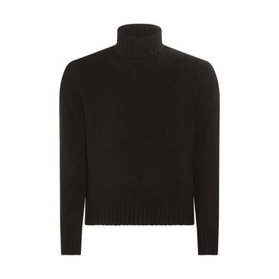 Shop Tom Ford Black Cashmere Blend Sweater