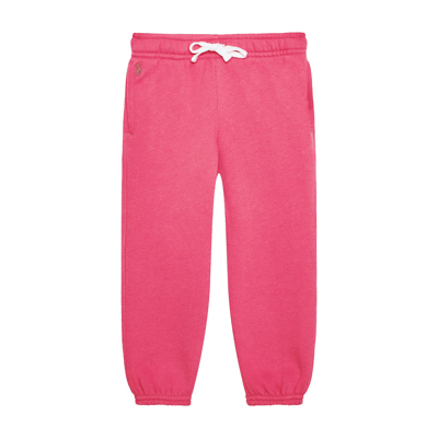 Shop Polo Ralph Lauren Pink Cotton Track Pants