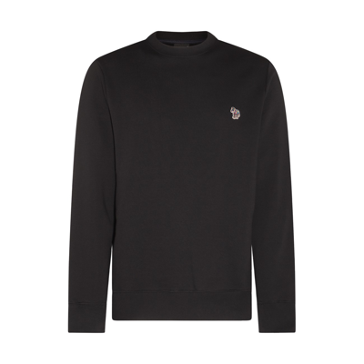 Shop Ps By Paul Smith Black Cotton Sweatshirt