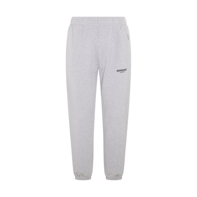 Shop Represent Grey Cotton Pants