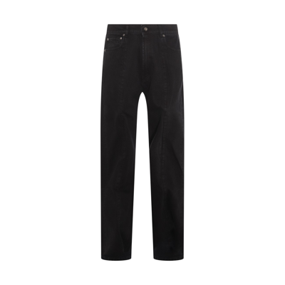 Shop Y/project Black Denim Evergreen Jeans