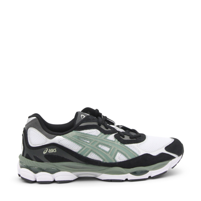 Shop Asics White And Ivy Gel Nyc Sneakers In White/ivy