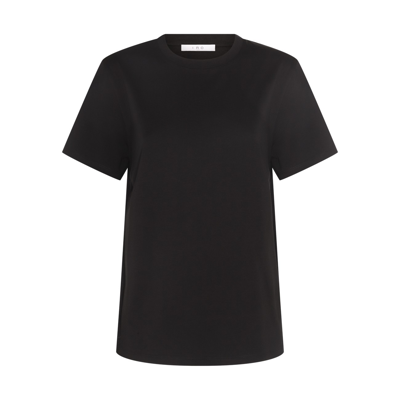 Shop Iro Black Cotton T-shirt