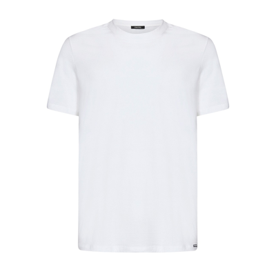 Shop Tom Ford Underwear White Cotton T-shirt