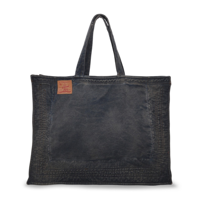Shop Y/project Vintage Navy Cotton Tote Bag