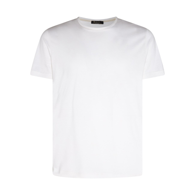 Shop Loro Piana White Cotton T-shirt