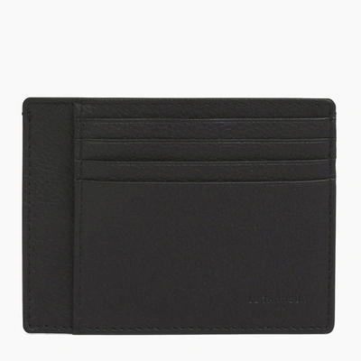 Shop Le Tanneur Charles Pebbled Leather Documents Holder In Black