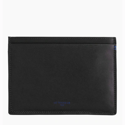 Shop Le Tanneur Martin Smooth Leather Car Documents Holder In Black