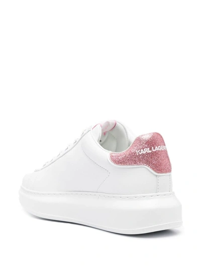Shop Karl Lagerfeld Sneakers In 01p
