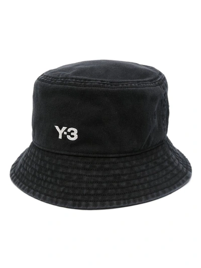 Shop Y-3 Bucket Hat Accessories In Black